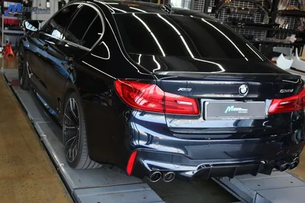 [BMW G30 530i] BMW G30 530i 아우라에스 ARP 가변 듀얼배기 / JSR퍼포먼스 카본 머플러팁 장착/ 부산 + 울산 + 양산 + 마산 BMW 배기튜닝샵 / 부산 기장군
