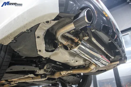 [BMW G22 420i] ARP 가변 듀얼 배기 + JSR 져스트 사운드 부스터 장착으로 실제 배기음 + 가상배기음 조합하기 / 부산 기장군