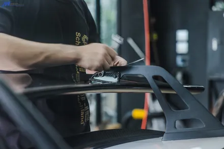 [BMW F87 M2] 에이드로 신제품 M2 전용 드라이 카본 스완넥 카본 GT윙 장착 / 부산 기장군