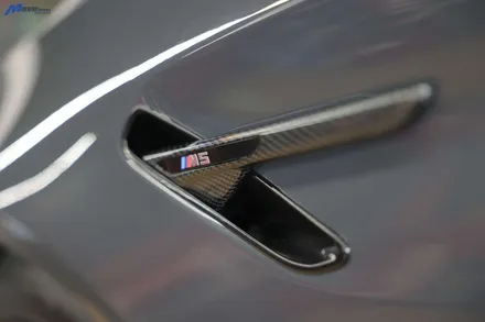 [BMW F90 M5 컴페티션] 3D 타입 카본 리어 디퓨져 + 컴페티션 타입 카본 스포일러 + 스플리터 + JSR퍼포먼스 카본 배기팁 + 카본 휀다 가니쉬 장착 무브모터스 / 부산 기장군