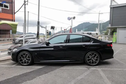 [BMW G30 530i LCi] 아우라에스 ARP 가변배기 튜닝 + M5 스타일 카본 디퓨져 + 카본 듀얼 머플러 튜닝 / 부산 ARP 가변배기 장착점 무브모터스 / 부산 기장군