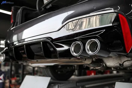 [BMW G30 530i] 아우라에스 ARP 가변 배기 + M5리어 디퓨져  +JSR카본 배기팁 / 부산 가변배기튜닝 / 자동차튜닝샵 / 부산 APR배기 장착 / 수입차 튜닝샵 / 부산 기장군