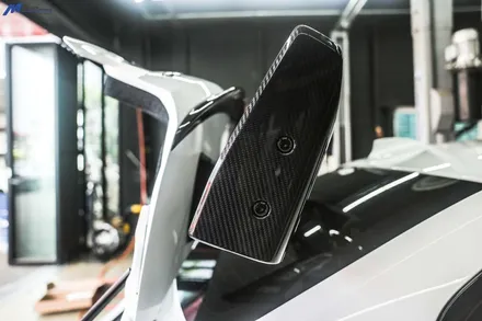 [BMW F87 M2] 에이드로 신제품 M2 전용 드라이 카본 스완넥 카본 GT윙 장착 / 부산 기장군