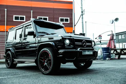 [벤츠 지바겐 G63 AMG] 커스텀 듀얼 배기 튜닝 / 브라부스 스타일의 사이드 배기튜닝 부산 수입차 튜닝 무브모터스 / 부산 기장군