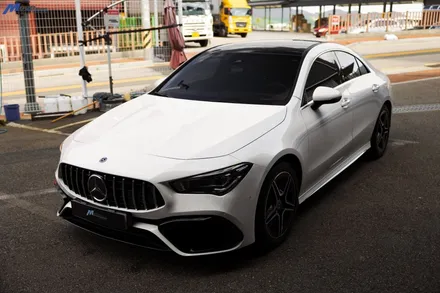 [벤츠 CLA250] CLA45s AMG 바디킷 개조 + 커스텀 가변 머플러 튜닝 / 부산 기장군