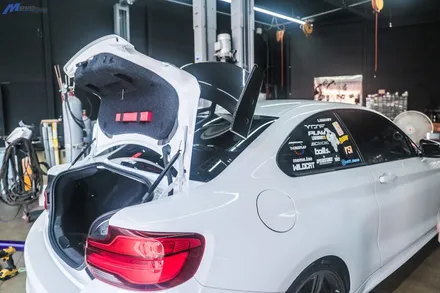 [BMW F87 M2] 에이드로 신제품 M2 전용 드라이 카본 스완넥 카본 GT윙 장착 / 부산 기장군