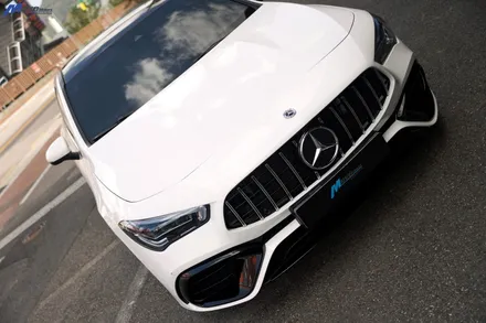 [벤츠 CLA250] CLA45s AMG 바디킷 개조 + 커스텀 가변 머플러 튜닝 / 부산 기장군