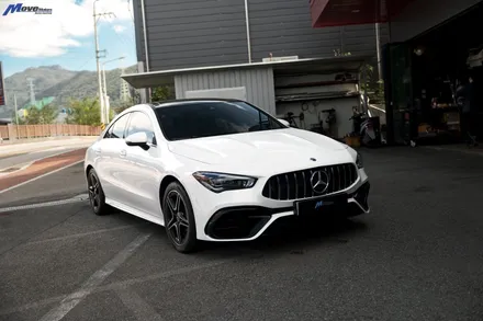 [벤츠 CLA250] CLA45s AMG 바디킷 개조 + 커스텀 가변 머플러 튜닝 / 부산 기장군