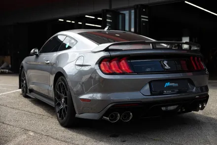 [포드 머스탱 2.3T 에코 부스트] 쉘비 GT500 스타일 바디킷 + 캘리퍼 도색 + 커스텀 가변 배기 / 포드 / 머스탱 / 부산 기장군