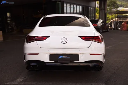 [벤츠 CLA250] CLA45s AMG 바디킷 개조 + 커스텀 가변 머플러 튜닝 / 부산 기장군