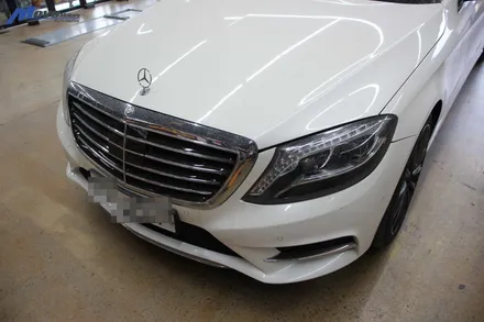 [벤츠 S클래스 S500] S65 AMG 전기형에서 후기형 바디킷 컨버전 풀 바디킷 / 범퍼 튜닝 / 그릴 헤드라이트 교체 무브모터스 / 부산 기장군