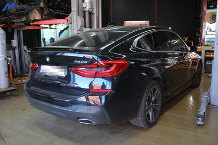 [BMW G32 6시리즈 620d GT] JSR 져스트 사운드부스터 전자식 가변 배기음 만들기 8가지 배기음 선택 / 부산 기장군