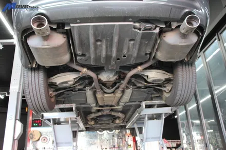 [인피니티 G35S] 커스텀 듀얼 가변배기 VQ 3.5L V6 자연흡기 배기 사운드 배기 자바라 부터 중통 엔드 제작 / 부산 기장군