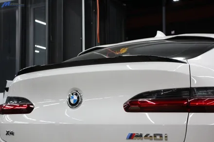 [BMW G04 X4 M40i] 트렁크 립 스포일러 장착 / 부산 기장군