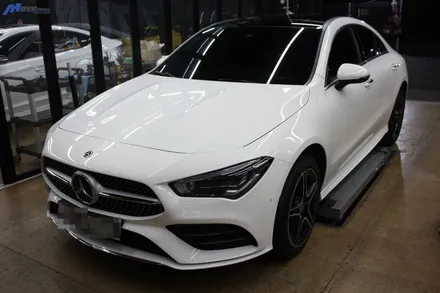 [벤츠 CLA250] CLA45s AMG 바디킷 개조 + 커스텀 가변 머플러 튜닝 / 부산 기장군