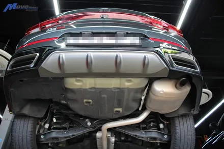 [기아 K5 DL3 1.6터보] 커스텀 가변 듀얼 머플러 / AMG 스타일 사각팁 / 부산 기장군
