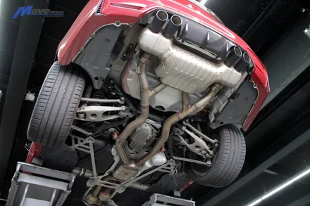 [BMW F82 M4] 보펜 가변 모듈 장착 + 순정 배기음 증폭 튜닝 / 부산 기장군