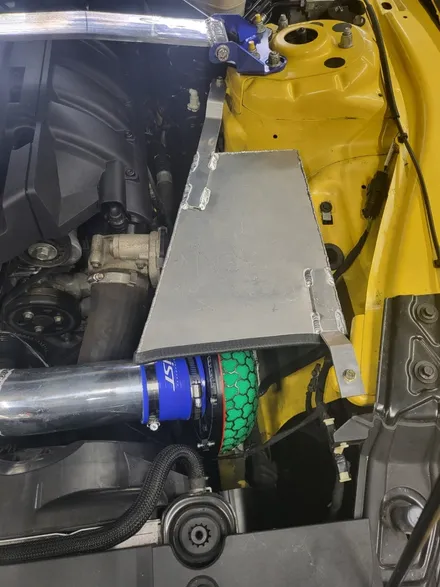 [포드 머스탱] 커스텀 흡기 격벽 제작 / 부산 기장군