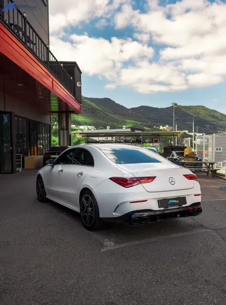 [벤츠 CLA250] CLA45s AMG 바디킷 개조 + 커스텀 가변 머플러 튜닝 / 부산 기장군
