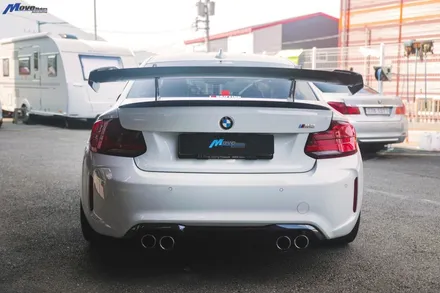 [BMW F87 M2] 에이드로 신제품 M2 전용 드라이 카본 스완넥 카본 GT윙 장착 / 부산 기장군