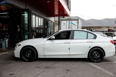 [BMW F30 320i] M4 CS 스타일 19인치 PCD 120 5홀 휠 타이어 교환 / 부산 정관 BMW 19인치 M763 휠 / 휠 인치업 무브모터스 / 부산 기장군