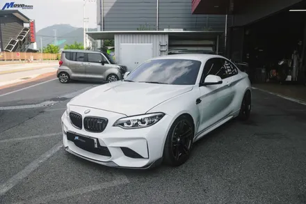 [BMW F87 M2] 에이드로 신제품 M2 전용 드라이 카본 스완넥 카본 GT윙 장착 / 부산 기장군