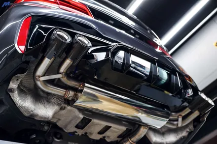 [BMW G30 530i] 아우라에스 ARP 가변 배기 + M5리어 디퓨져  +JSR카본 배기팁 / 부산 가변배기튜닝 / 자동차튜닝샵 / 부산 APR배기 장착 / 수입차 튜닝샵 / 부산 기장군
