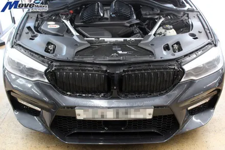 [BMW G30 520D 530I M5 범퍼 바디킷 장착]안개등타입/F90 M5/M5룩/M룩/M바디킷/M범퍼/재도장/양산 김해 울산 부산 해운대 기장 정관 2급정비공장 공업사 무브 / 부산 기장군