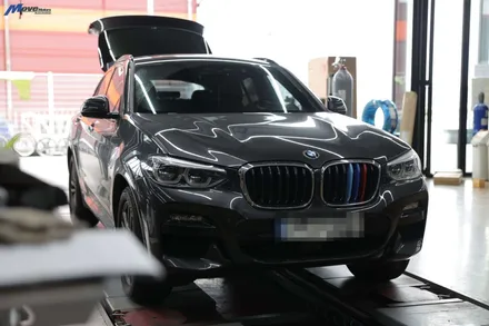 [BMW X4 디젤] JSR퍼포먼스 져스트 사운드부스터 배기음 튜닝 / 전자식 엑티브 사운드 / 부산 소리박 튜닝샵 무브모터스 / 부산 기장군
