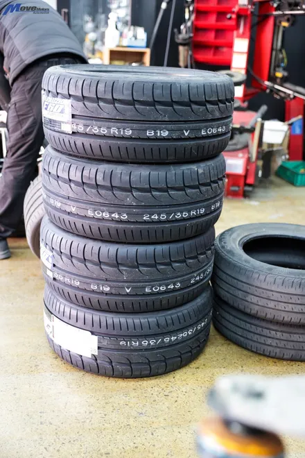 [벤츠 W177 A45 AMG 신형] 페더럴 타이어 고출력 차량 전용 에볼루션 F60 245 /35 /19 스포츠 타이어 교환 모튤 엔진오일 5W40 합성유 교환 / 부산 기장군