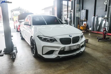 [BMW F87 M2] 에이드로 신제품 M2 전용 드라이 카본 스완넥 카본 GT윙 장착 / 부산 기장군