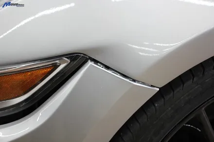 [포드 머스탱 GT 5.0] 프론트 범퍼 사고 수리 / 쉘비 GT 350R 버전 개조 프론트 범퍼 도색 장착 / 부산 기장군