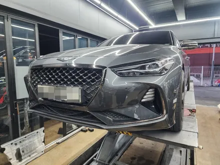 [제네시스 G70] 에이드로 카본 립댐 V3 장착 / 부산 기장군