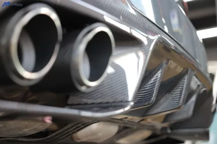 [BMW F90 M5 컴페티션] 3D 타입 카본 리어 디퓨져 + 컴페티션 타입 카본 스포일러 + 스플리터 + JSR퍼포먼스 카본 배기팁 + 카본 휀다 가니쉬 장착 무브모터스 / 부산 기장군