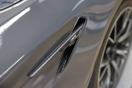 [BMW F90 M5 컴페티션] 3D 타입 카본 리어 디퓨져 + 컴페티션 타입 카본 스포일러 + 스플리터 + JSR퍼포먼스 카본 배기팁 + 카본 휀다 가니쉬 장착 무브모터스 / 부산 기장군