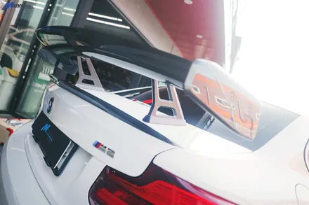 [BMW F87 M2] 에이드로 신제품 M2 전용 드라이 카본 스완넥 카본 GT윙 장착 / 부산 기장군