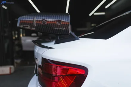 [BMW F87 M2] 에이드로 신제품 M2 전용 드라이 카본 스완넥 카본 GT윙 장착 / 부산 기장군