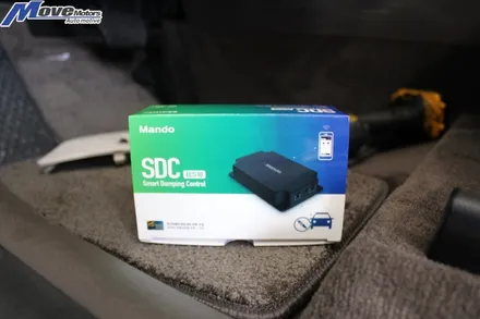 [제네시스 SUV GV80 만도 SDC ECS10 인증제품]G80/스팅어/G70/G90/서스펜션 조절/전자식 댐핑 컨트롤/핸들감응/승차감조절/부산 튜닝샵 무브모터스 / 부산 기장군
