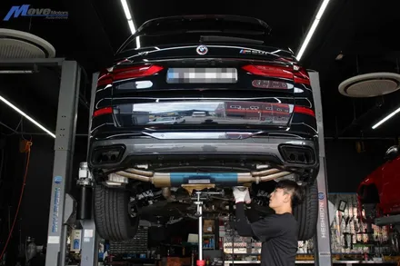 [BMW G07 X7 M50i] ARP 가변 듀얼배기 장착 X7 배기음 부산 BMW ARP 배기튜닝샵 무브모터스 / 부산 기장군
