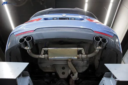 JSR 퍼포먼스 캣백 커스텀 가변배기 듀얼 머플러튜닝 / BMW / 428i 컨버터블 (F32) / 부산 기장군
