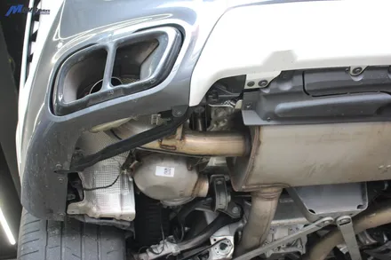 [BMW G06 X6 30d] 무광 카본 원형 듀얼 머플러팁 / 부산 기장군
