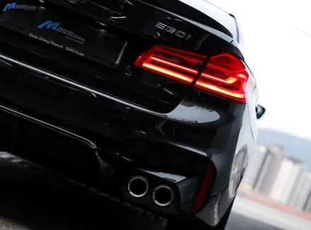 [BMW G30 530i] 아우라에스 ARP 가변 배기 + M5리어 디퓨져  +JSR카본 배기팁 / 부산 가변배기튜닝 / 자동차튜닝샵 / 부산 APR배기 장착 / 수입차 튜닝샵 / 부산 기장군