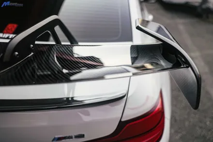 [BMW F87 M2] 에이드로 신제품 M2 전용 드라이 카본 스완넥 카본 GT윙 장착 / 부산 기장군