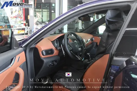 [마세라티 SUV 르반떼 맥스하우스트 증폭]사운드부스터/맥스하우스트/증폭모듈/사운드증폭/기블리사운드/블루투스/순정전자배기음/경남+양산+정관+부산 무브모터스 / 부산 기장군