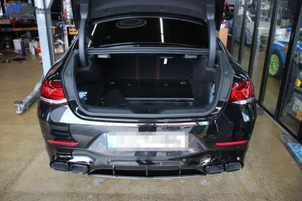 [벤츠 CLS 400d] JSR 져스트 사운드부스터 + AMG GT63 바디킷 이식 컨버전 튜닝 / 부산 수입차 국산차 바디킷 장착점 무브모터스 / 부산 기장군
