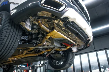 [BMW X6 M50i] 순정 가변 시스템을 그대로 이식하는 커스텀 듀얼 가변 배기 튜닝 배기 구조변경 / 부산 기장군