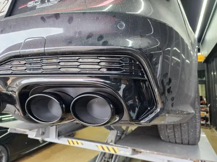 [아우디 A7 50TDI] S7 스타일 리어 디퓨져 장착 / 부산 기장군