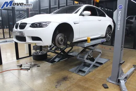 [BMW E92 M3 브레이크 디스크 연마]부산 브레이크튜닝/부산 디스크 연마작업/M3 브레이크/부산 자동차정비/국산차 수입차 정비튜닝/경북+경남+기장 정관 자동차 정비 무브모터스 / 부산 기장군