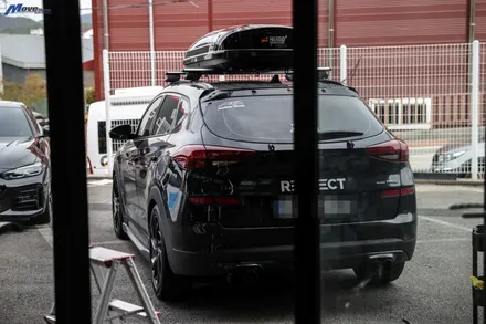 [현대 투싼TL] RSW 멜빵 타입 GT 윙 / 부산 해치백 SUV GT 스포일러 / 부산 자동차 GT윙 장착점 무브모터스 / 부산 기장군