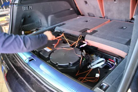 [아우디 Q7 45 TDI] JSR져스트 사운드부스터 엑티브 사운드 장착 디젤 엔진에서도 슈퍼카 배기음 가능 / 부산 기장군